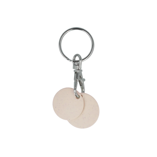 rHIPS.b Multi Euro Trolley Coin Keyring